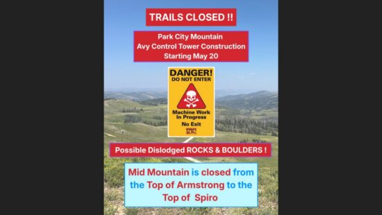 Multiple trail closures are in effect as crews prepare for spring and summer season.