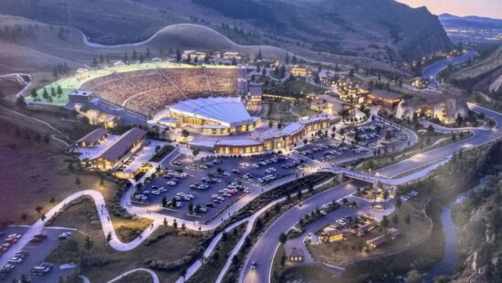 A rendering of the proposed Vesper Amphitheater would have a 20,000 person capacity.