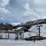 The base of Eagle Lift at Park City Mountain.