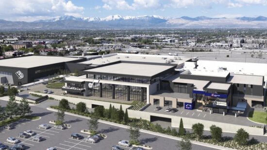 Proposed sports medicine center in Salt Lake City.