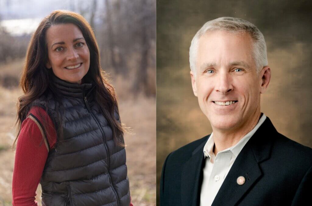 Christie Babalis and Canice Harte were ahead in close Democratic Summit County Council primary races Tuesday night, according to unofficial results.