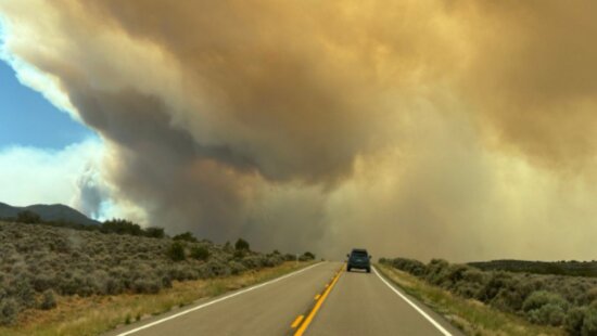 The Babylon Fire spread rapidly, closing a section of Canyonlands National Park.