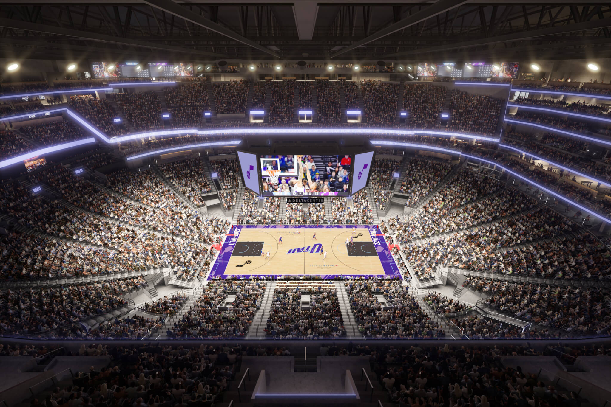 Delta Center's seating reno could make it the 'loudest arena to play in, in sports'