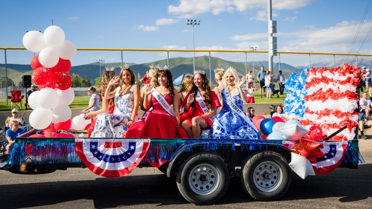 Heber Red White and Blue Festival Parade.