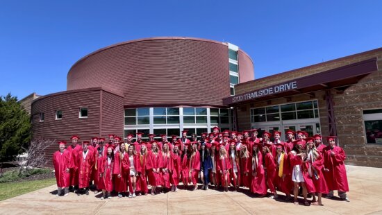 This photo shows merely one of the half-dozen elementary schools visited by VIP graduates around the Park City School District.