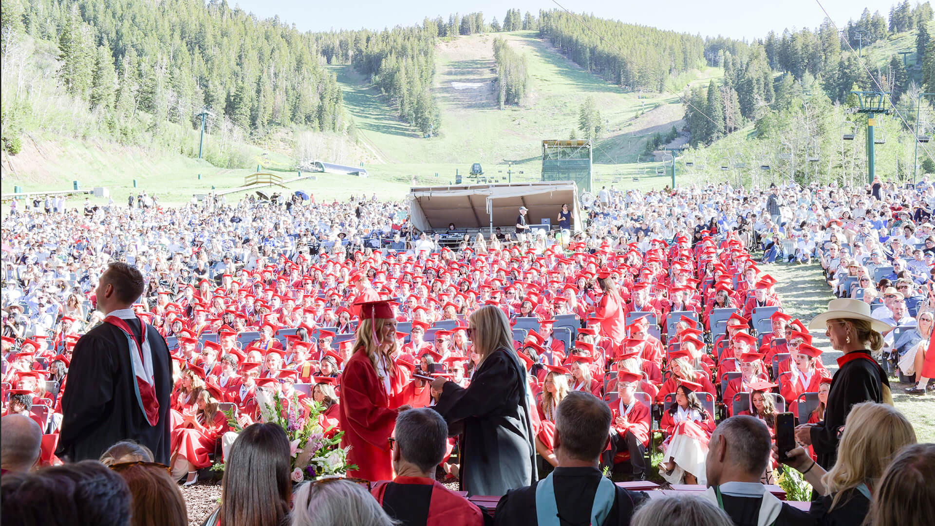 Park City High School Graduation at Deer Valley Resort on June 5, 2026