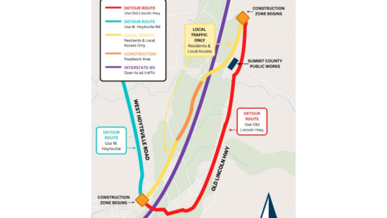 Summit County’s Hoytsville Road Bridge Replacement project began June 22 and is expected to require detours through late fall.