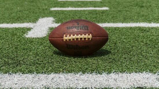 brown and black Wilson football