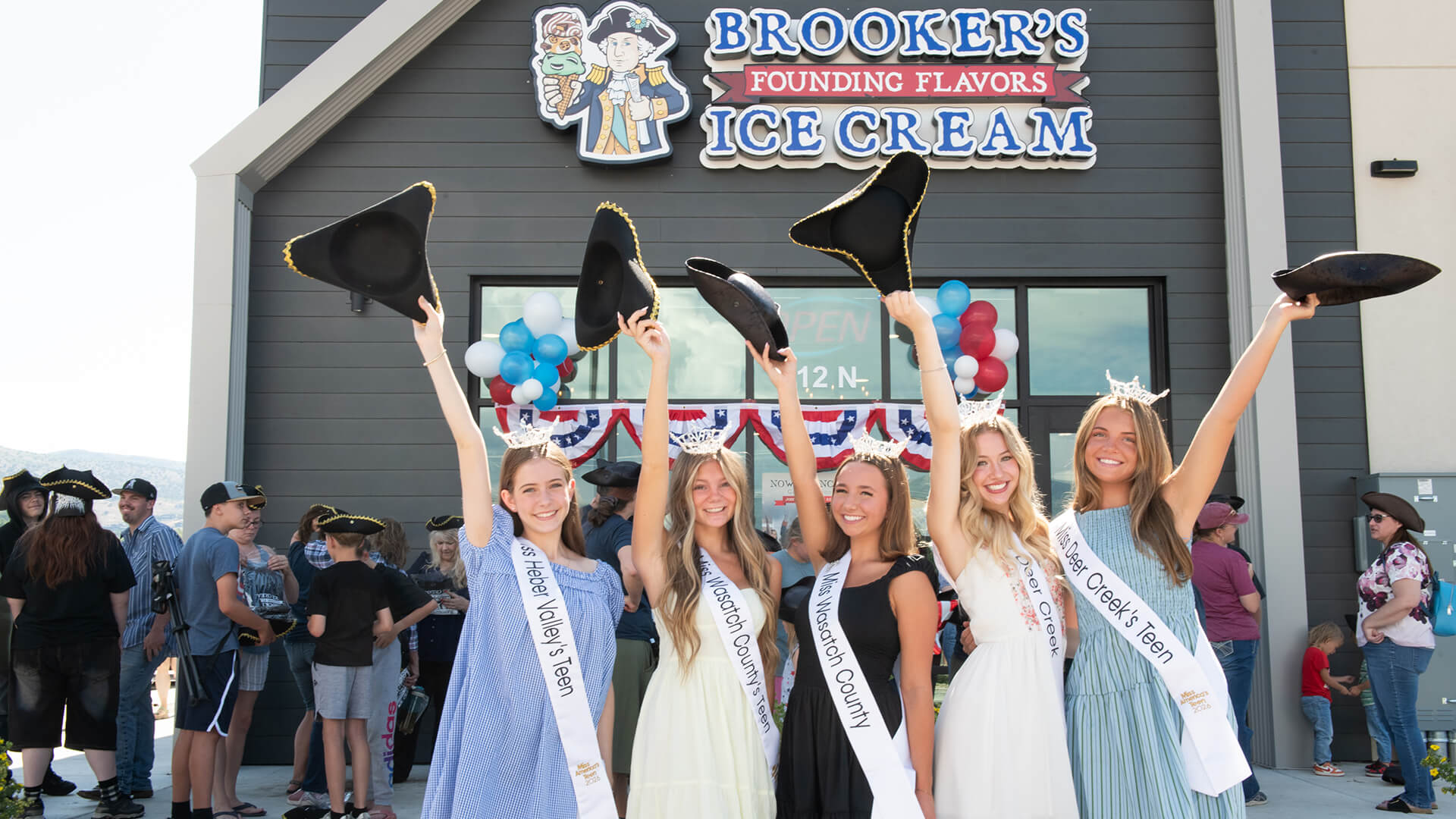 Brooker's Founding Flavors Ice Cream Grand Opening in Heber City on July 18, 2026
