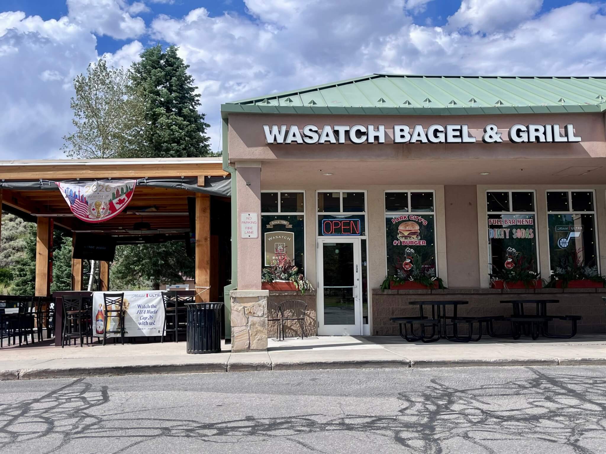FIFA World Cup Watch Party hosted in Park City for USA vs Belgium.