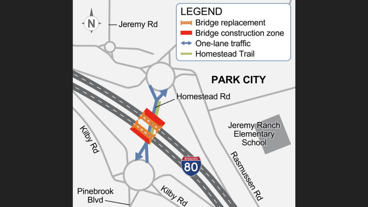 The bridge replacement project at Jeremy Ranch will have traffic impacts through 2027.
