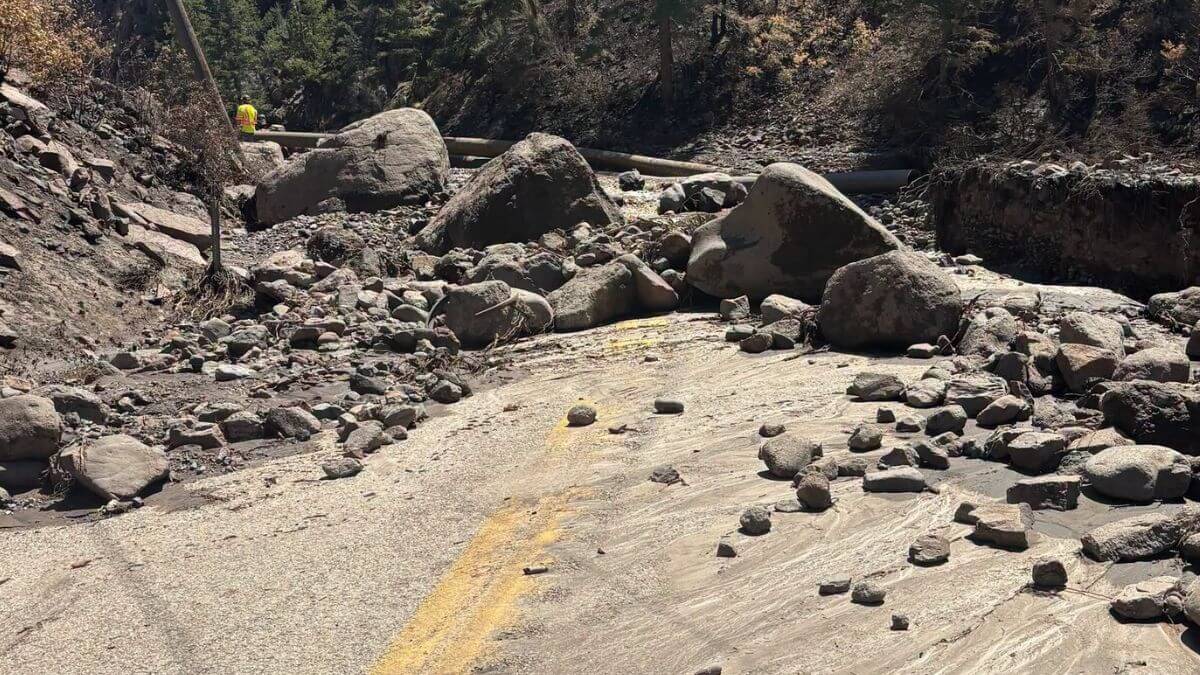 SR-153 through Beaver Canyon is indefinitely closed after flooding severely damaged the roadway.