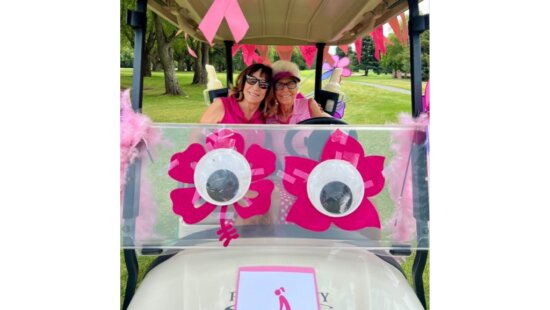 Park City Women’s 9-Hole Golf League members participate in Rally for a Cure, the league’s annual fundraiser supporting women’s health services and breast cancer research.