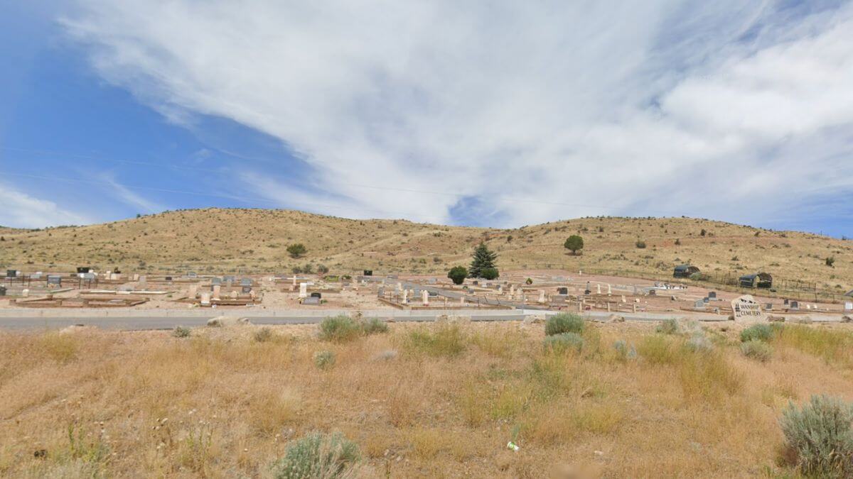 The Wanship Cemetery.