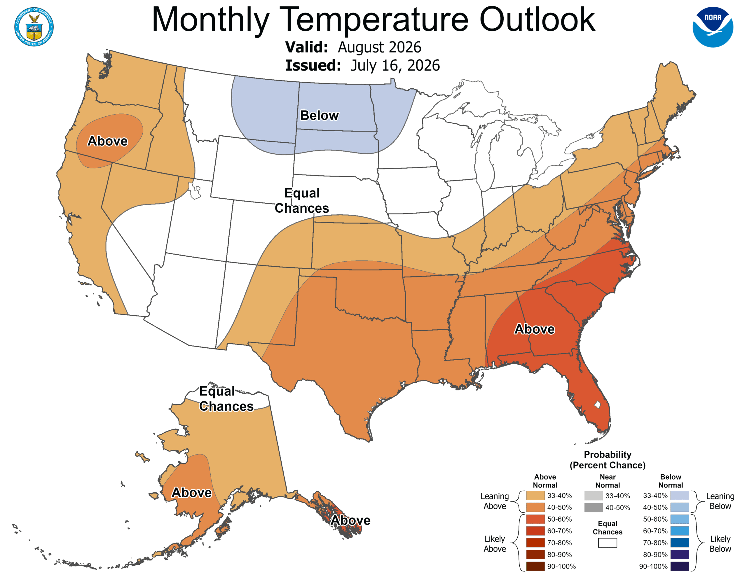 August 2026 precipitation forecast.
