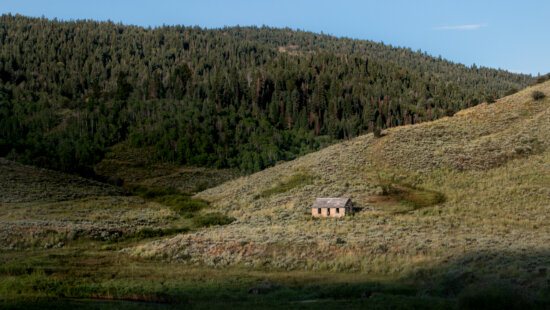 The Jeremy Ranch Stone Cabin, built around 1890, has been added to the National Register of Historic Places. The cabin sits on Summit County’s permanently protected 910 Ranch in the Snyderville Basin.
