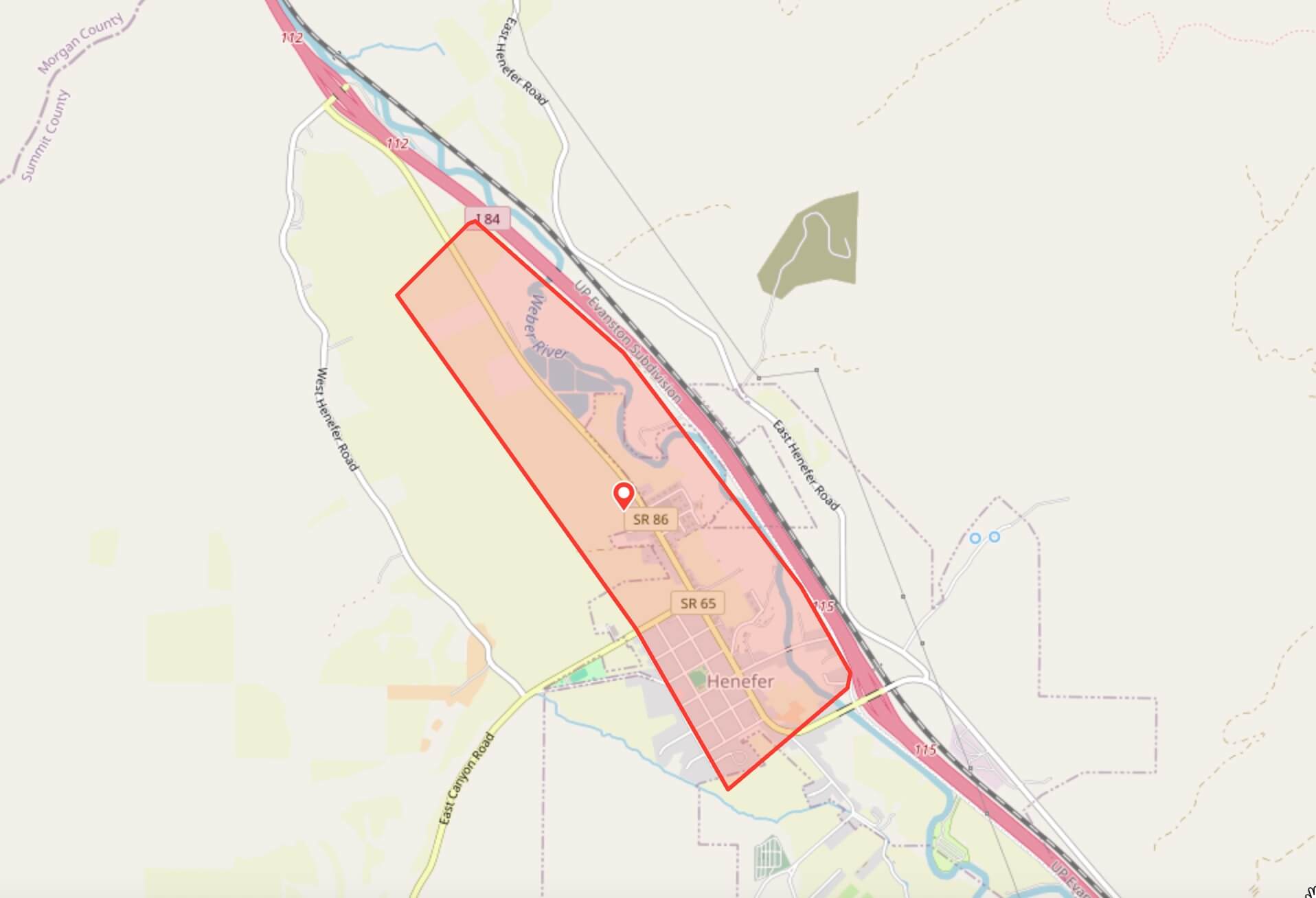 Henefer is in "Set" status for possible evacuation from the Rocky Canyon Fire, with residents told to be packed and prepared to leave at a moment's notice.