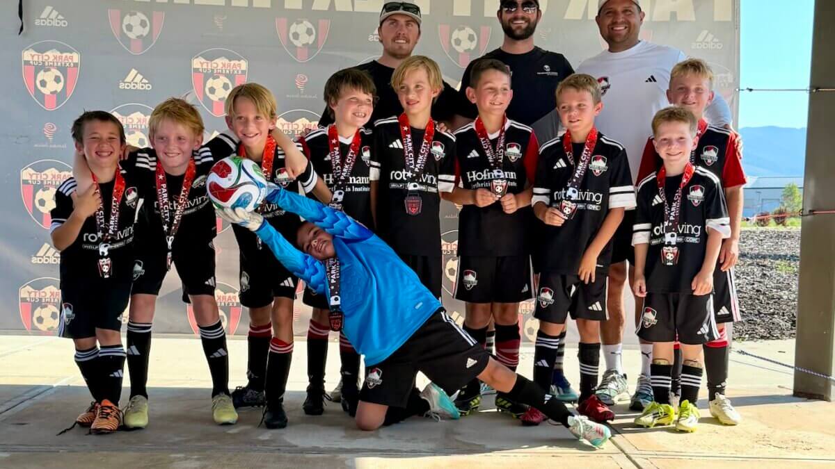 Winners, Coach Jhofren U9 Boys Red team.