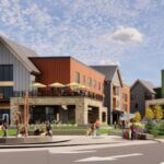 A rendering of the current Bonanza Five-Acre Site project that was presented to Planning Commission on August 13, 2026.