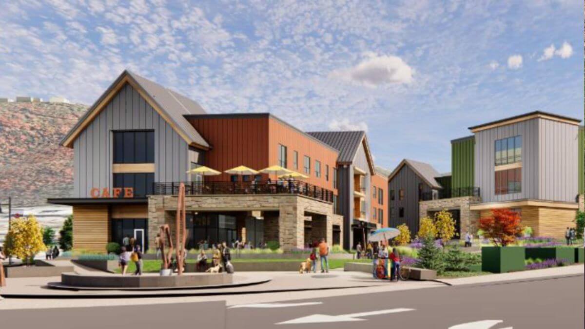 A rendering of the current Bonanza Five-Acre Site project that was presented to Planning Commission on August 13, 2026.