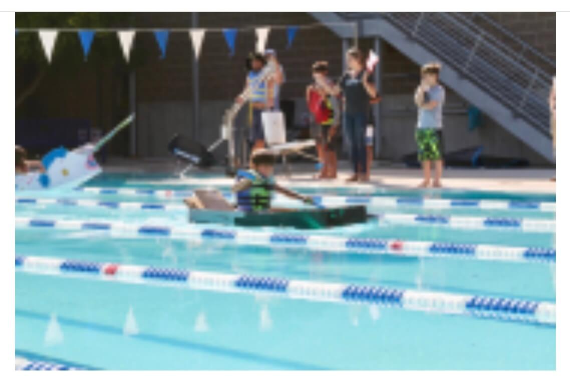 Cardboard Boat Race.
