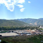 A view of the former Treasure Mountain Jr. High site on August 7, 2026. It is being transformed into an athletic campus by the Park City School District amid a state investigation into the district's handling of contaminated groundwater.
