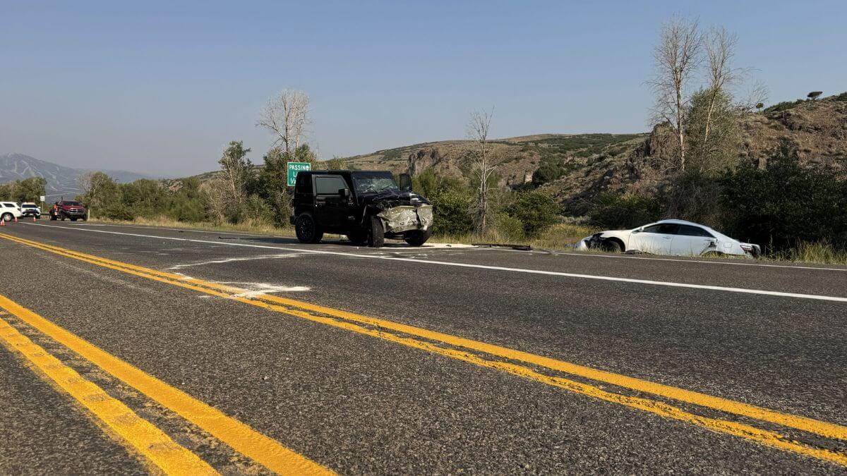 A crash near Kamas Monday morning resulted in two fatalities.