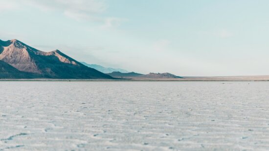 Salt Flats in Utah where recent records have been broken.