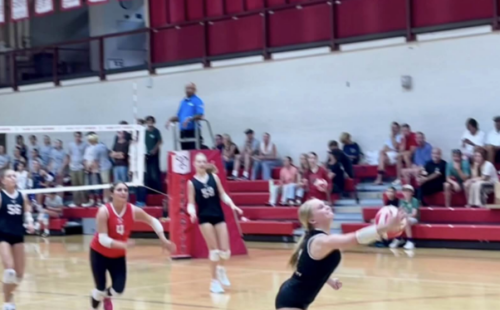 Miners Girls Volleyball win at home, again.