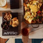 Alpine Attic is the billed as the place to be for aprés ski and sunset drinks.