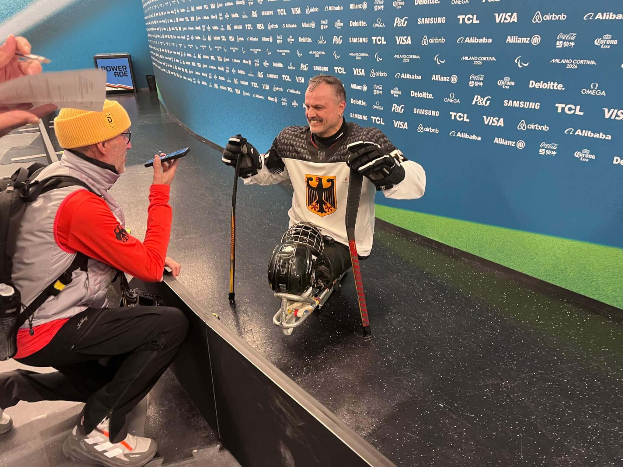 2026 Paralympic Sled Hockey in Italy.