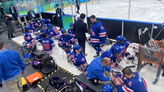 2026 Paralympic Sled Hockey in Italy.
