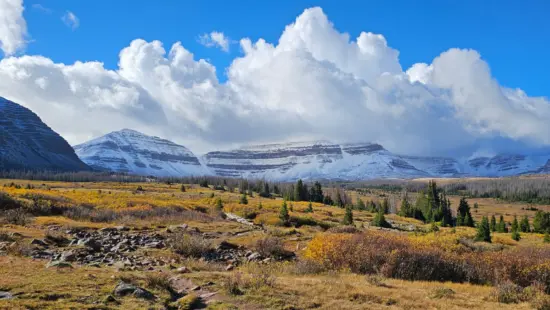 Snow on Kings Peak, Sept. 19, 2026.