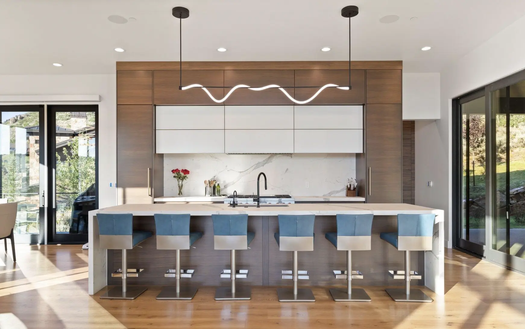 Bright and spacious kitchen // Inhabit Park City