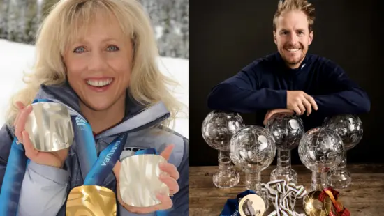 Stephani Victor and Ted Ligety will be inducted into the U.S. Ski & Snowboard Hall of Fame.