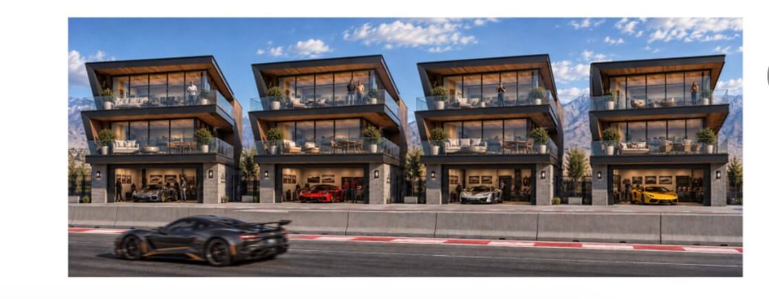 West Desert artist renderings for future development.