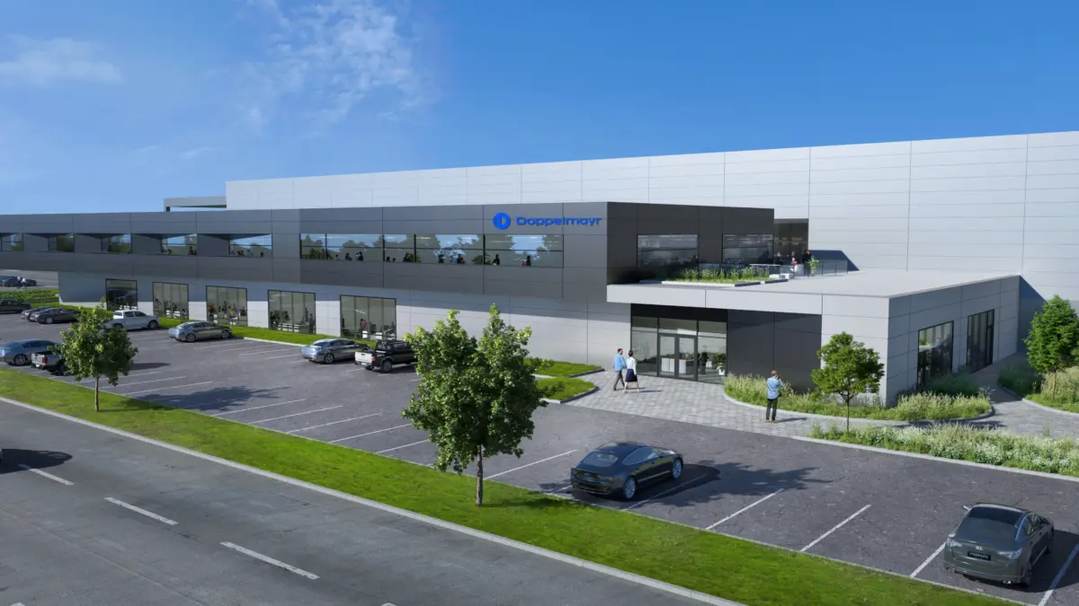 Doppelmayr USA’s expanded Salt Lake City headquarters includes new manufacturing, warehouse, office and training space. The facility opened in October 2026. Photo: Courtesy of Doppelmayr USA.