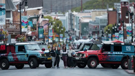 Park City's Main St. before the race.