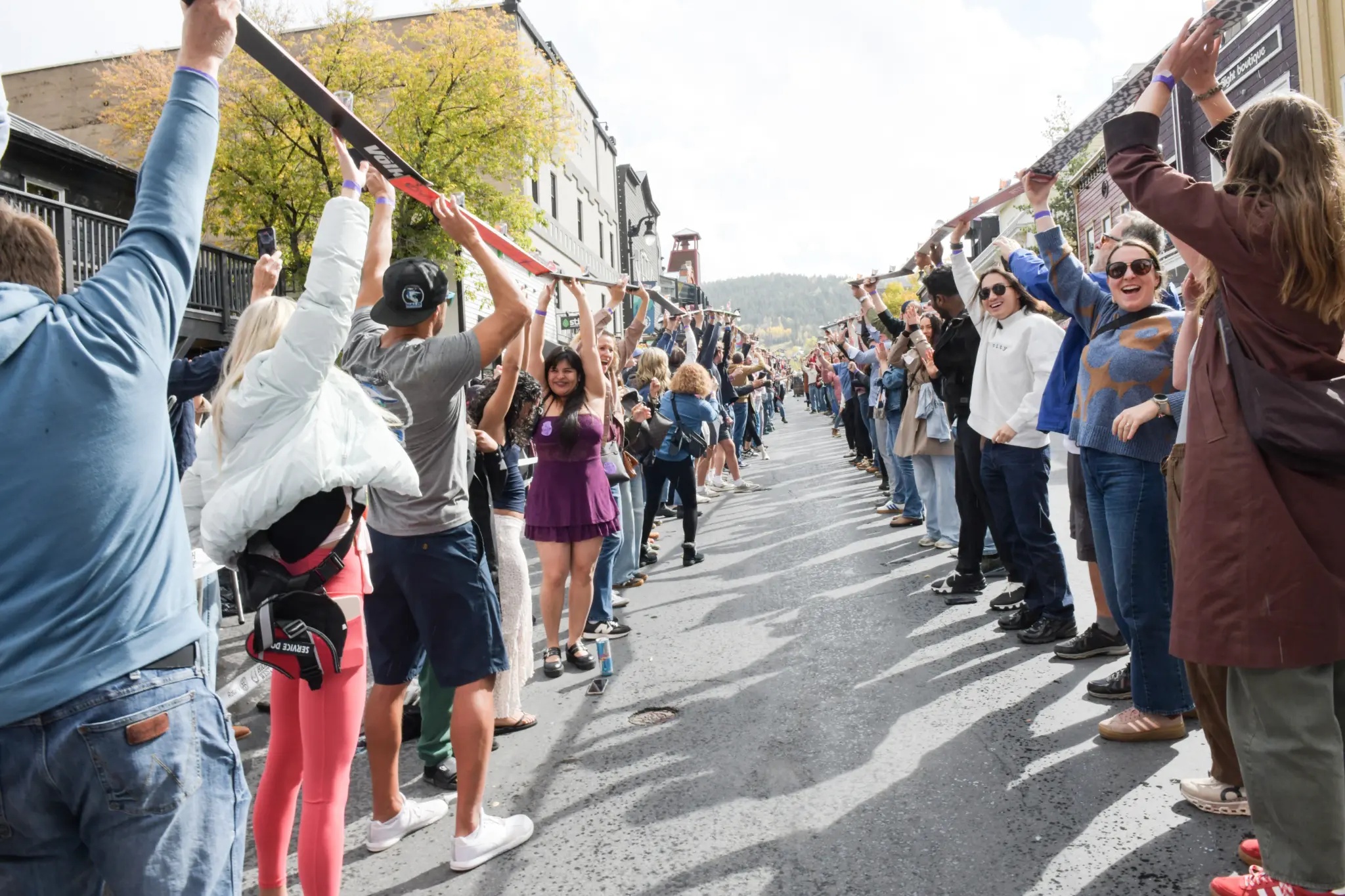 The 10th Anniversary of the Park City Shot Ski on 10/10