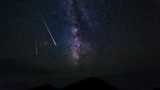The Draconid meteor shower peaks Thursday night into early Friday, with a nearly new moon and mostly clear skies expected to improve viewing conditions around Summit County.